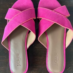 Jcrew Pink Sandals size 9